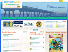 Tablet Screenshot of deerfieldbeachfla.com